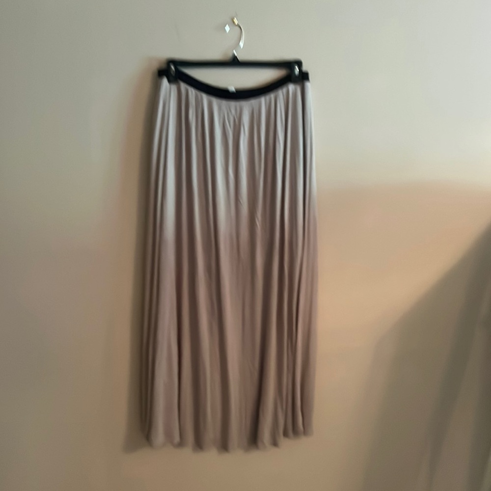 GREAT HALLOWEEN MAXI SKIRT  Beige jersey